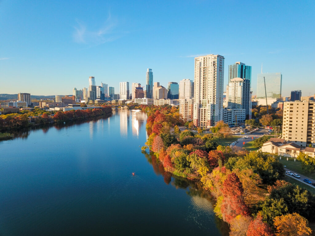 Austin Texas, Fall Colors